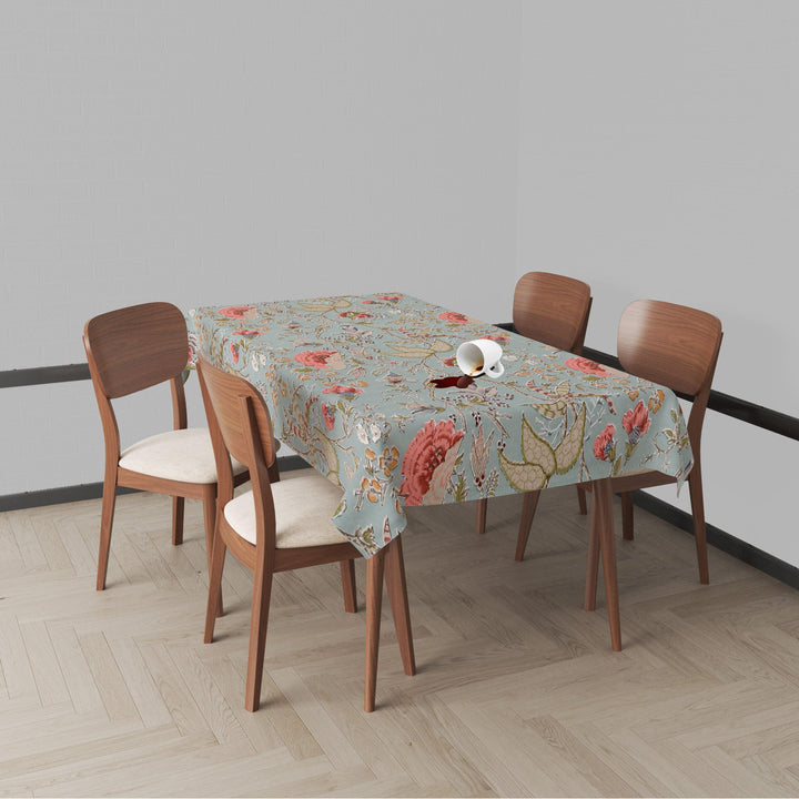 Premium Cotton Waterproof Rectangular Dining Table Cloth - Trance Home Linen