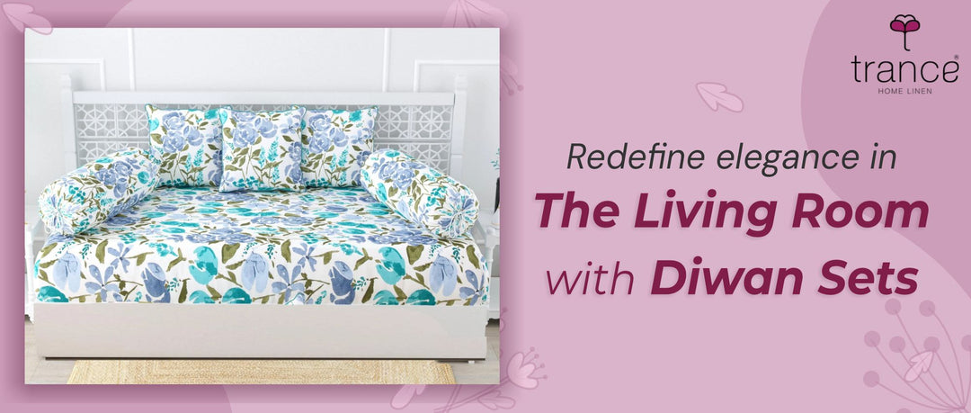 Redefine elegance in The Living Room with Diwan Sets