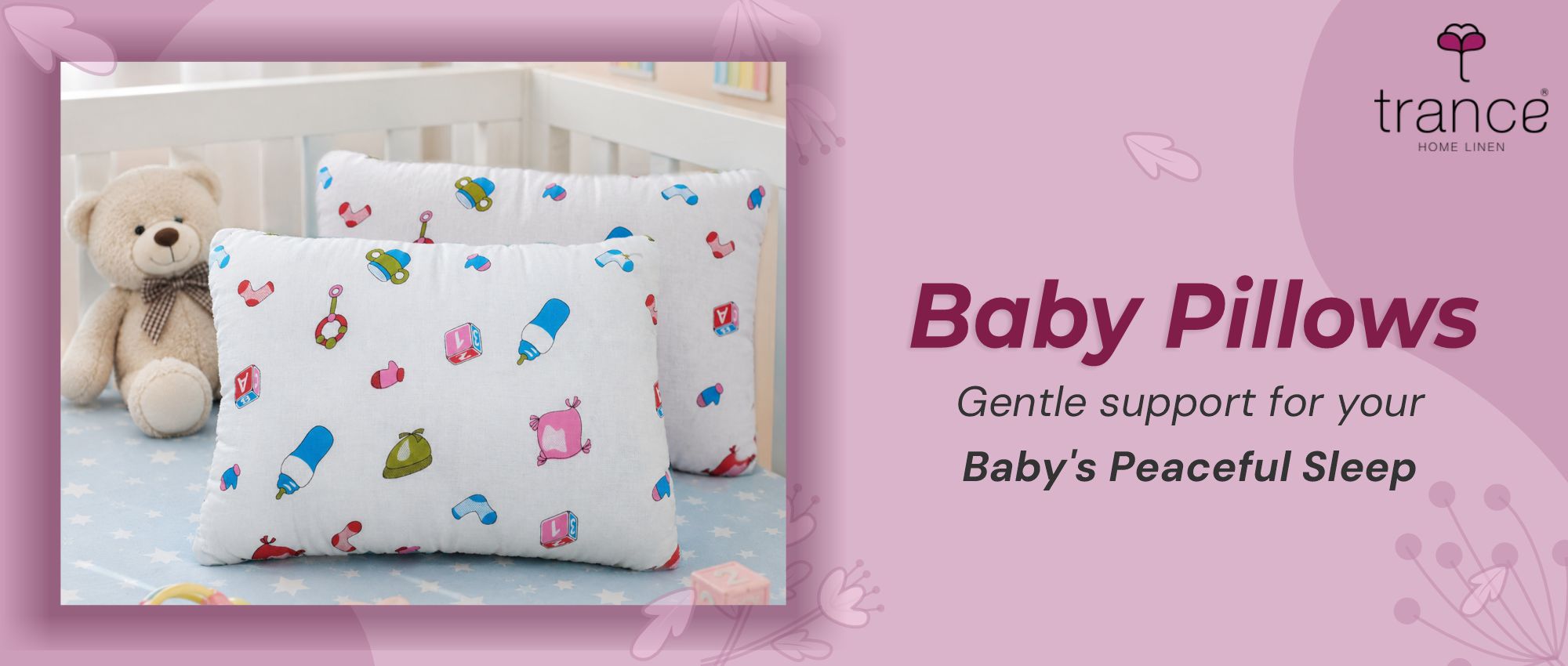 Baby Pillows - Gentle Support for your Baby's Peaceful Sleep