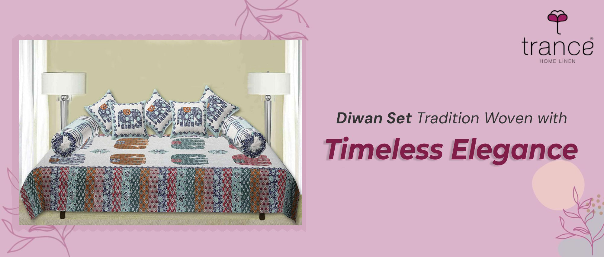 Diwan Set Tradition Woven with Timeless Elegance