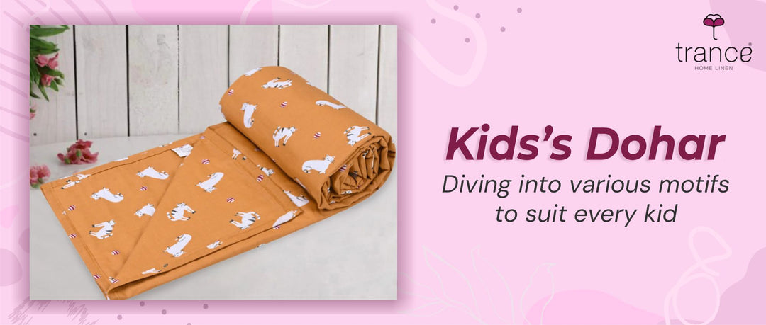 Kids' Dohar - Diving into various motifs to suit every kid