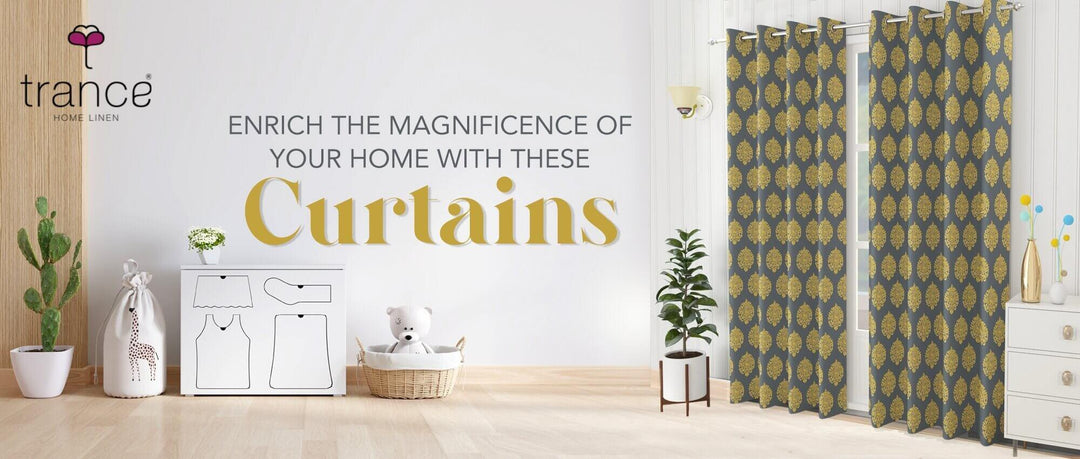ENRICH THE MAGNIFICENCE OF YOUR HOME WITH THESE CURTAINS - Trance Home Linen