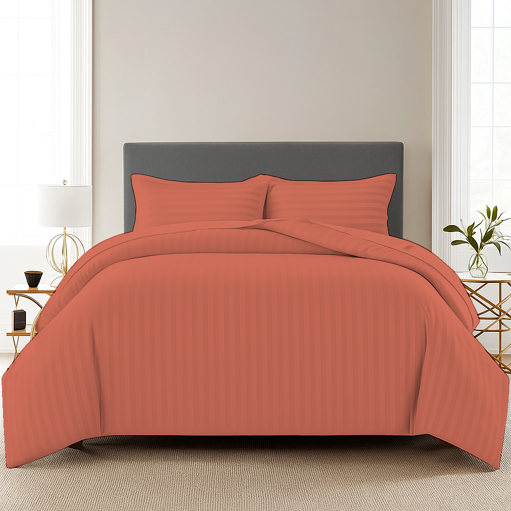 Cotton Duvet Cover with 2 Pillow Covers (200 TC)King size