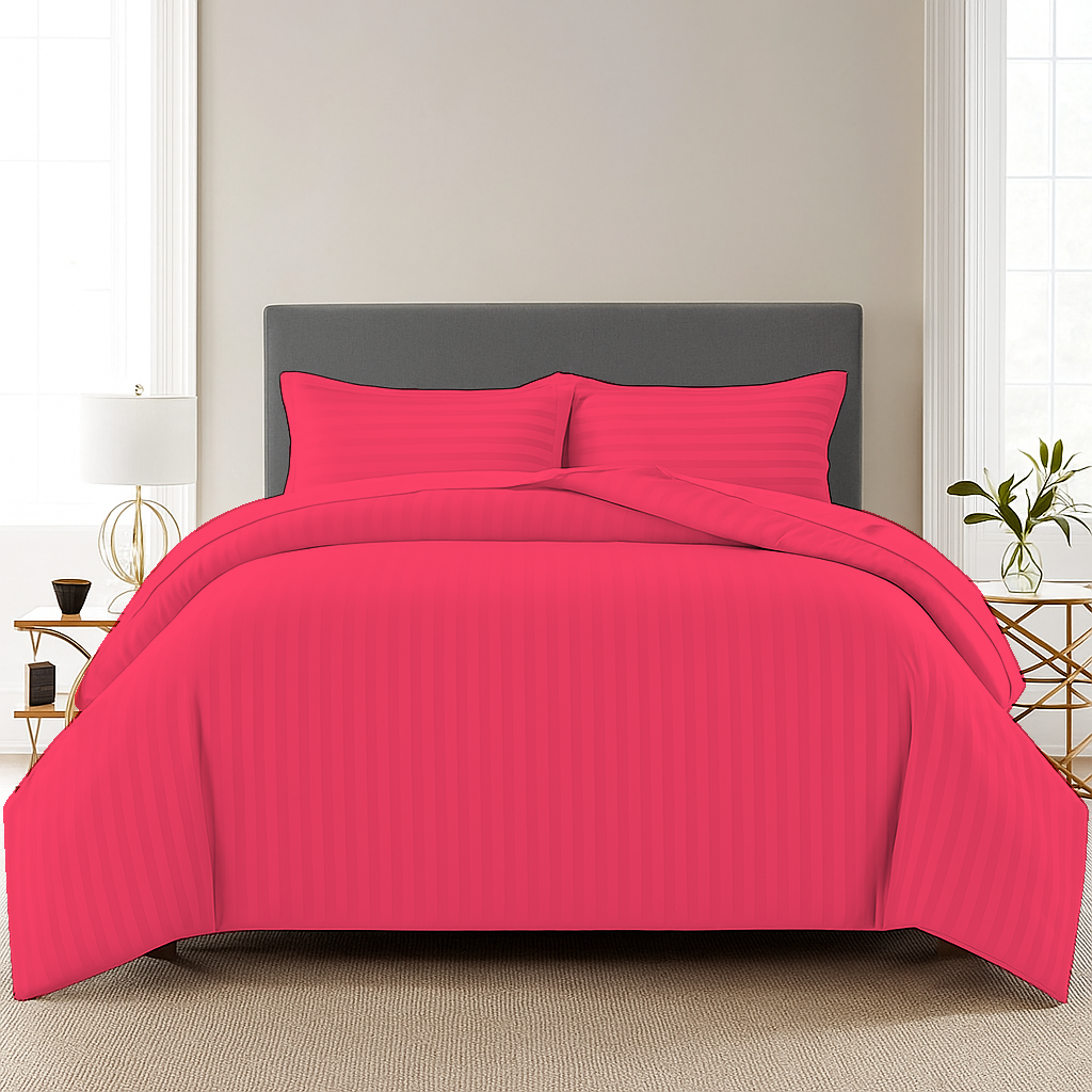 Cotton Duvet Cover with 2 Pillow Covers (200 TC)King size