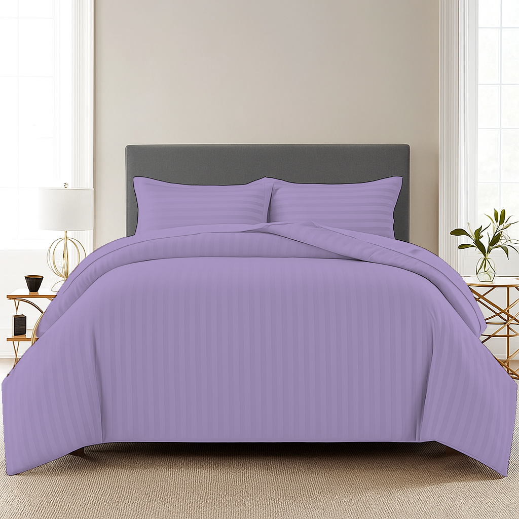 Cotton Duvet Cover with 2 Pillow Covers (200 TC)King size