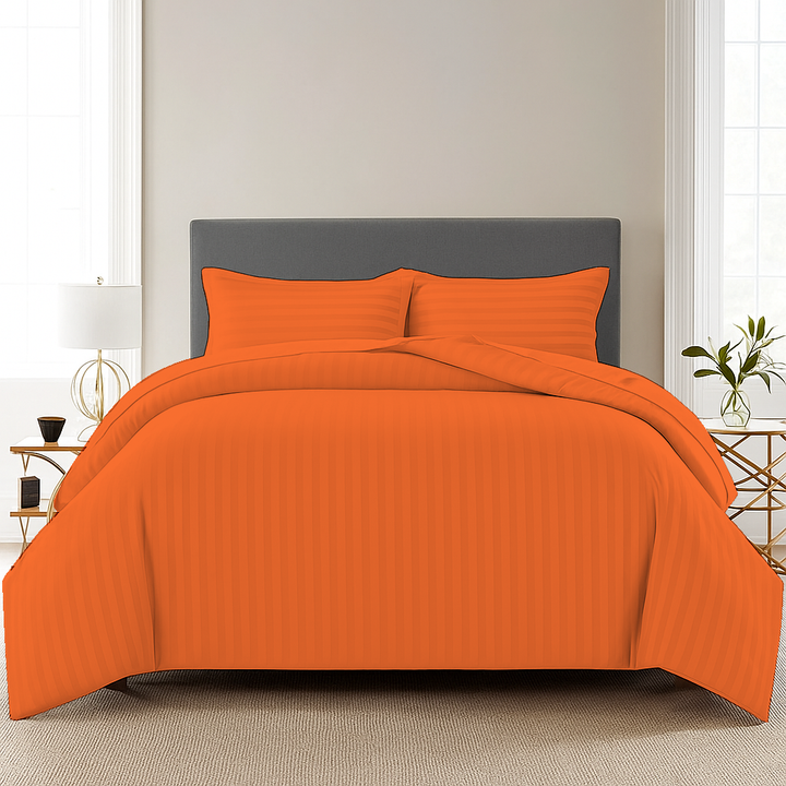 Cotton Duvet Cover with 2 Pillow Covers (200 TC)King size