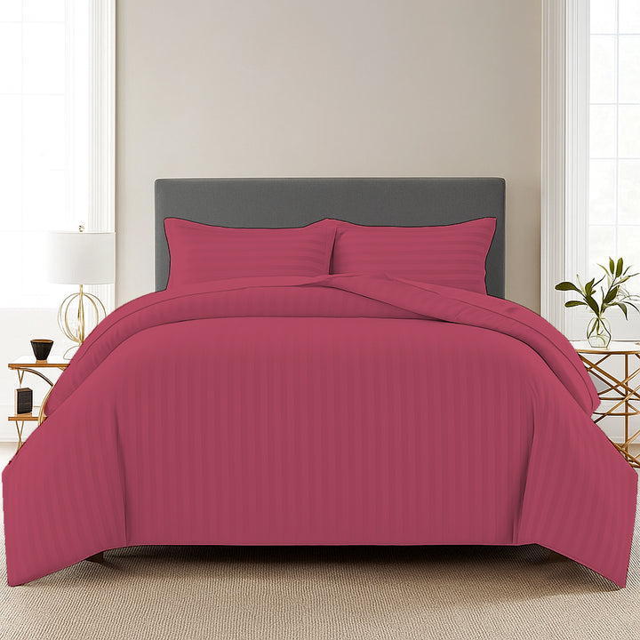 Cotton Duvet Cover with 2 Pillow Covers (200 TC)King size