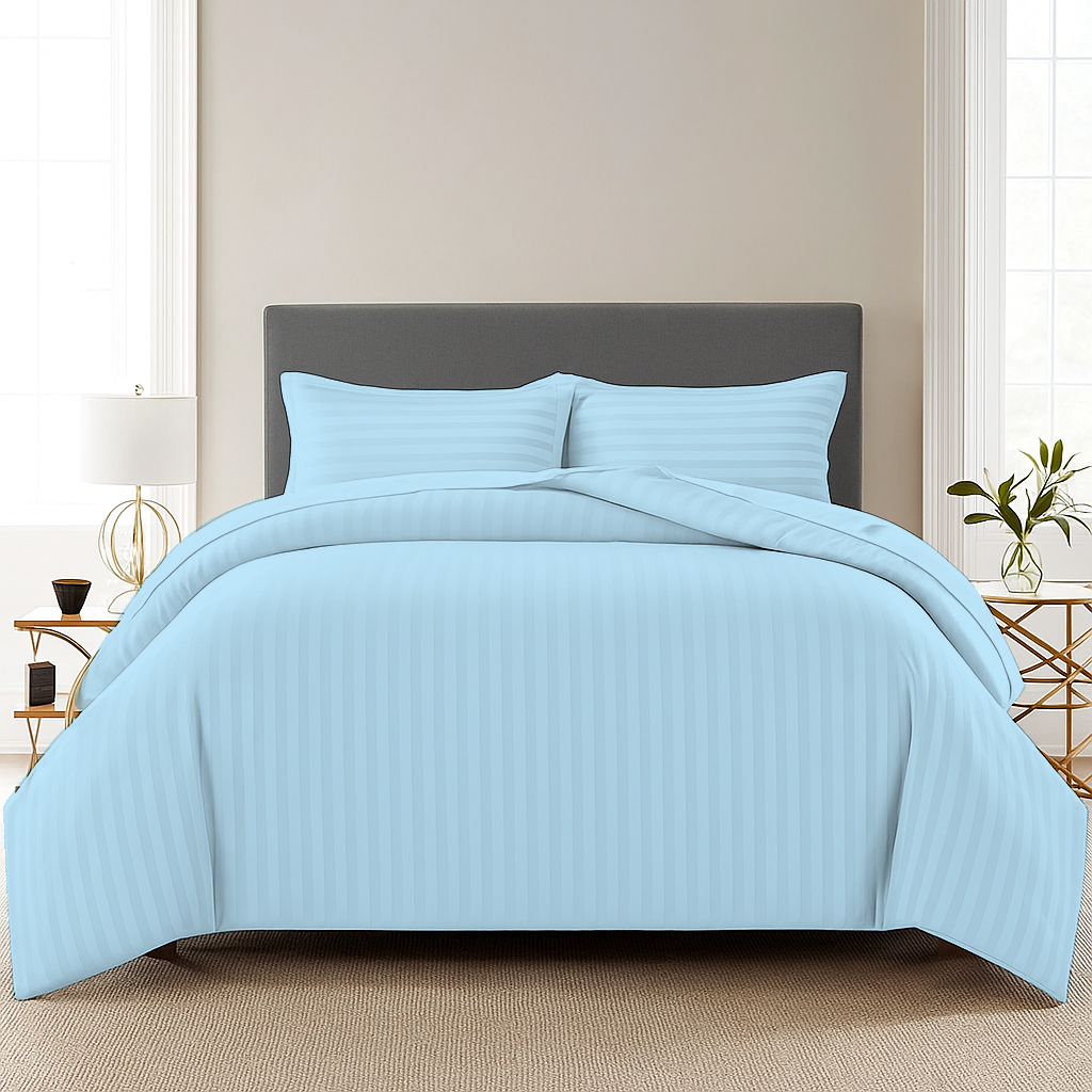Cotton Duvet Cover with 2 Pillow Covers (200 TC)King size