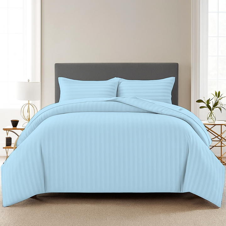 Cotton Duvet Cover with 2 Pillow Covers (200 TC)King size