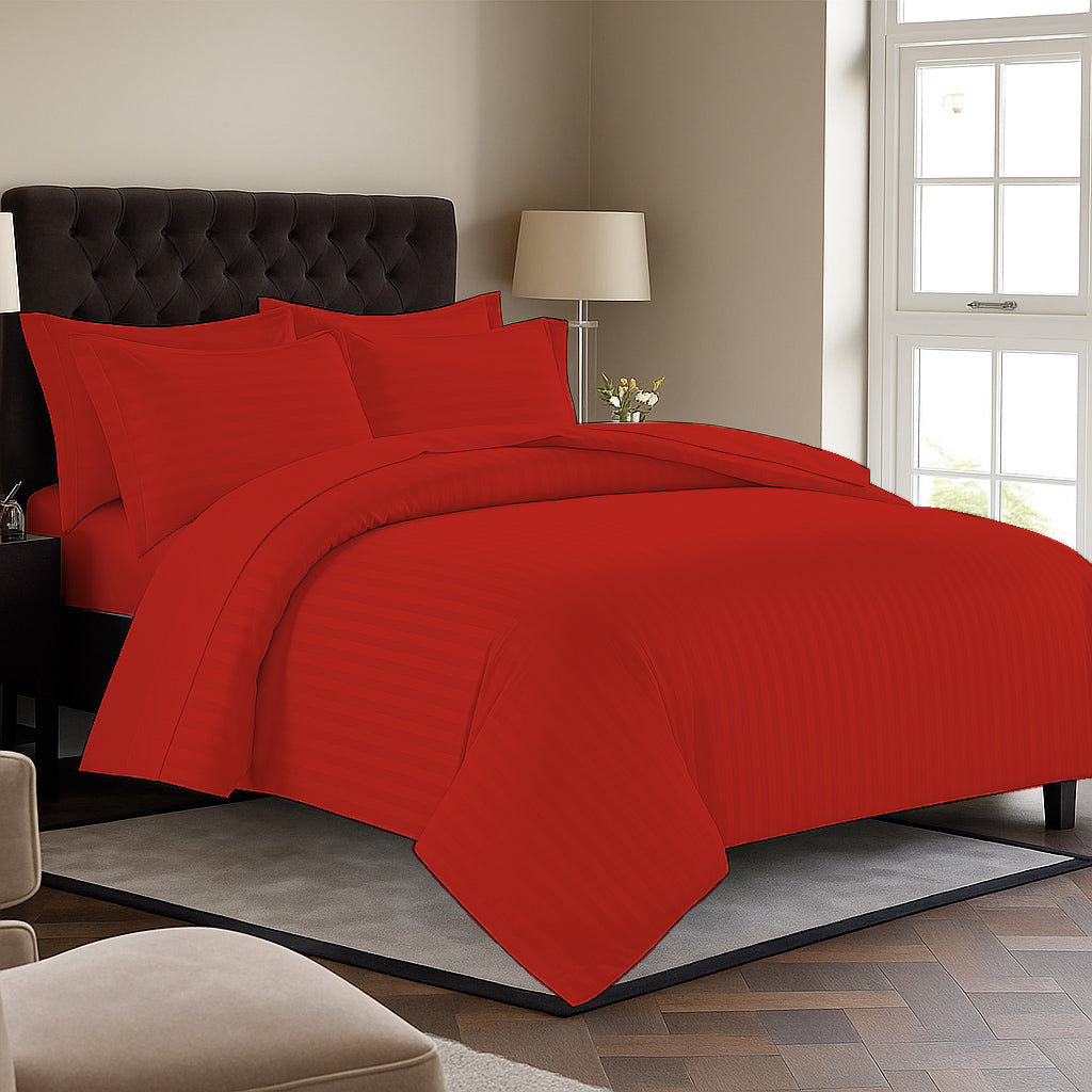 Cotton Duvet Cover with 2 Pillow Covers (200 TC)King size