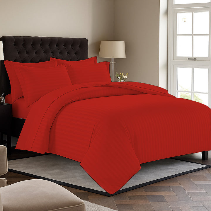 Cotton Duvet Cover with 2 Pillow Covers (200 TC)King size