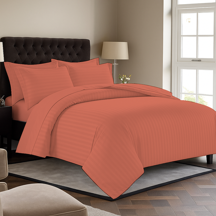 Cotton Duvet Cover with 2 Pillow Covers (200 TC)King size