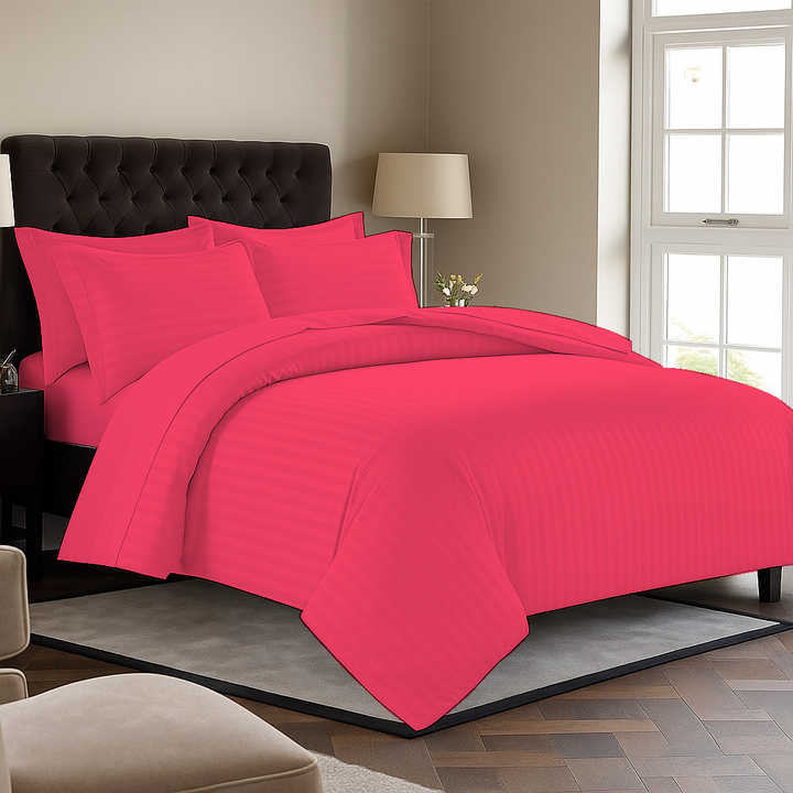 Cotton Duvet Cover with 2 Pillow Covers (200 TC)King size