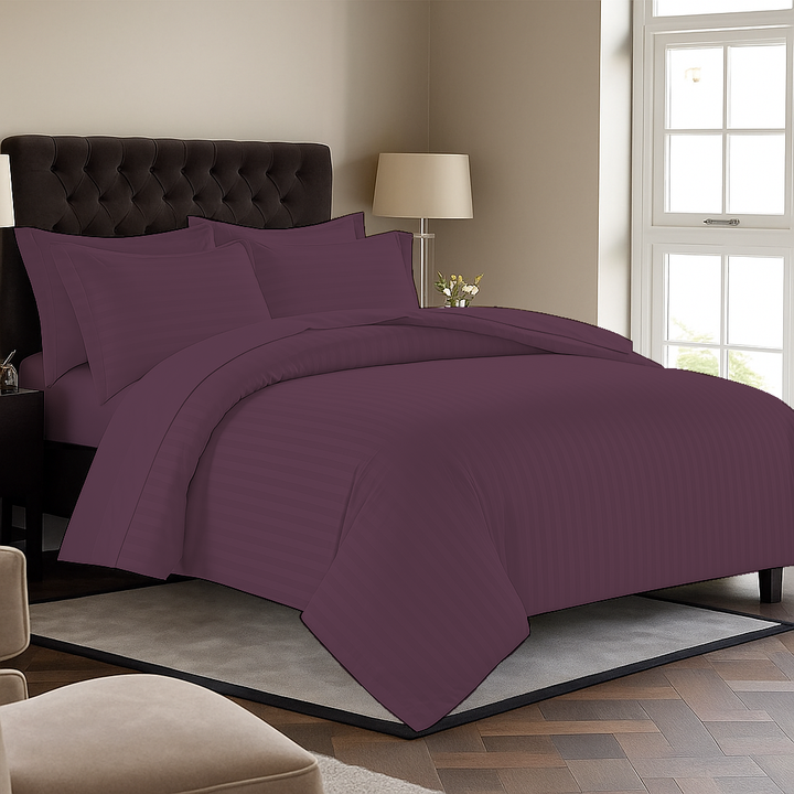 Cotton Duvet Cover with 2 Pillow Covers (200 TC)King size