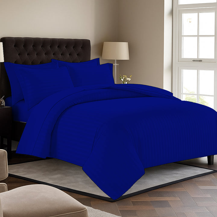 Cotton Duvet Cover with 2 Pillow Covers (200 TC)King size