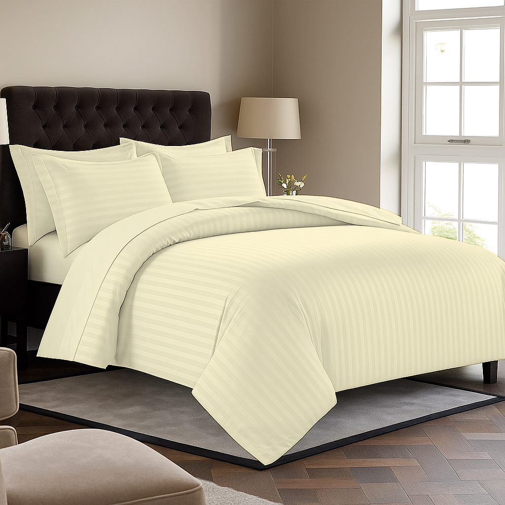 Cotton Duvet Cover with 2 Pillow Covers (200 TC)King size