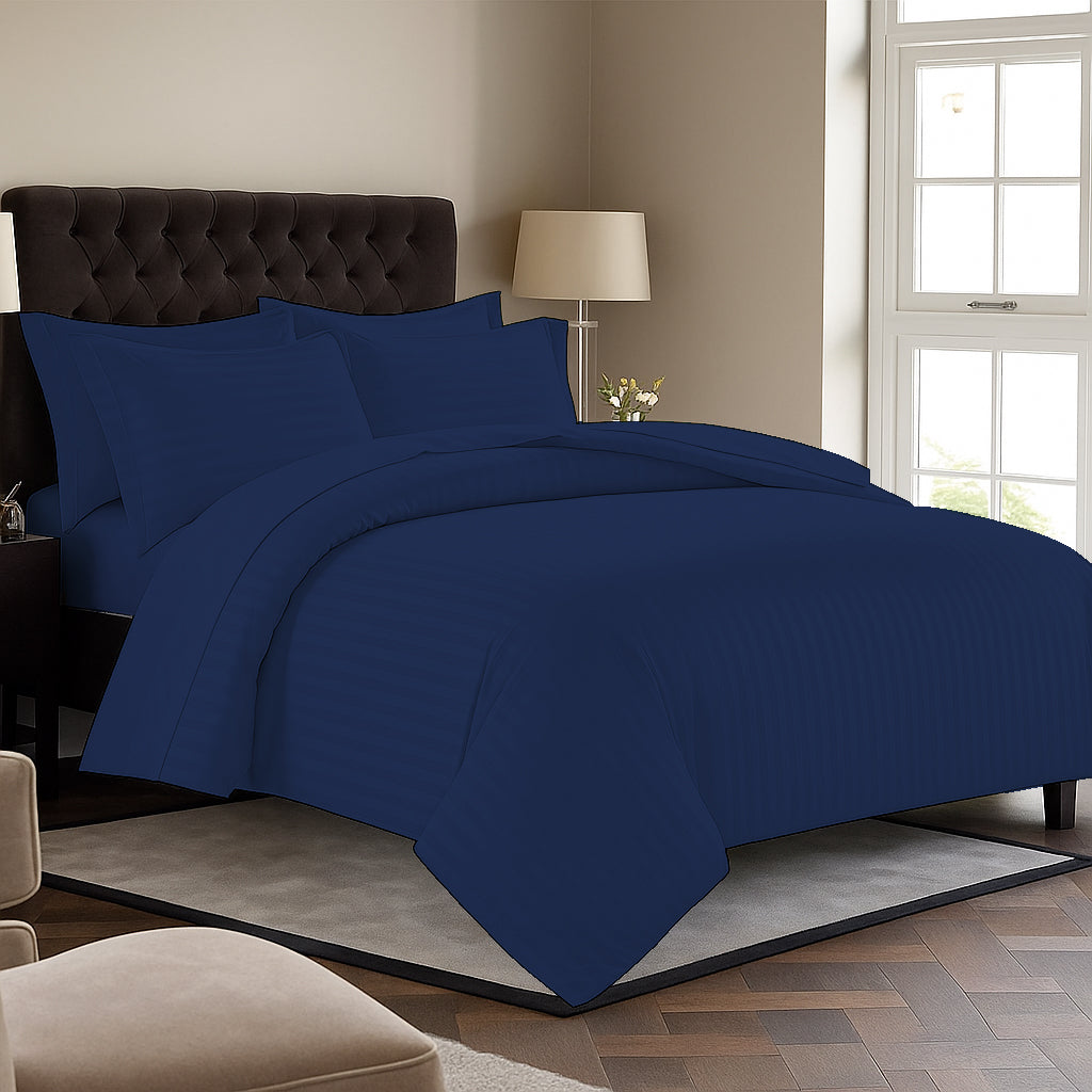 Cotton Duvet Cover with 2 Pillow Covers (200 TC)King size