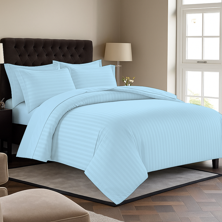 Cotton Duvet Cover with 2 Pillow Covers (200 TC)King size
