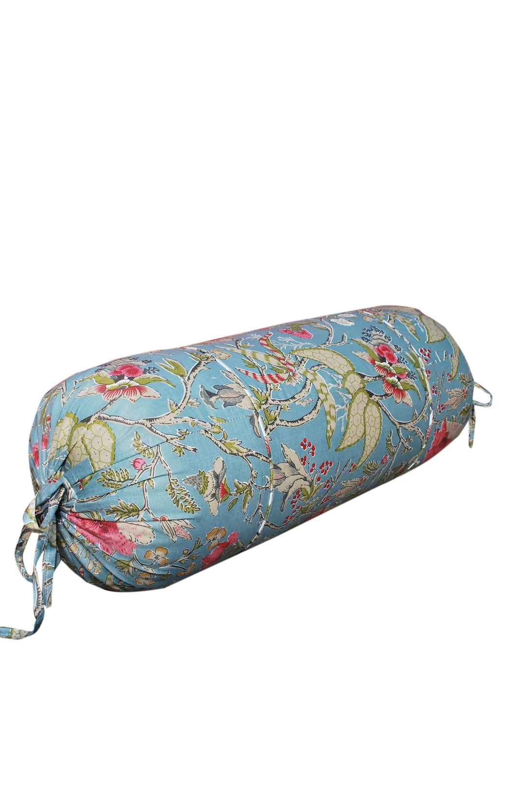100% Cotton Printed Pipe-In Bolster Covers - Pack of 2 - Trance Home Linen
