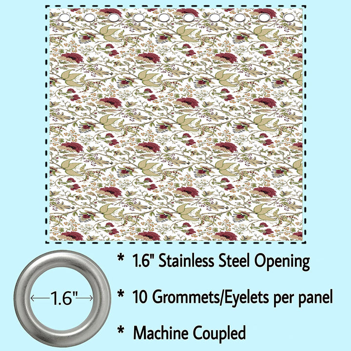 100% Duck Cotton Jaipuri Printed Curtains - Calicut