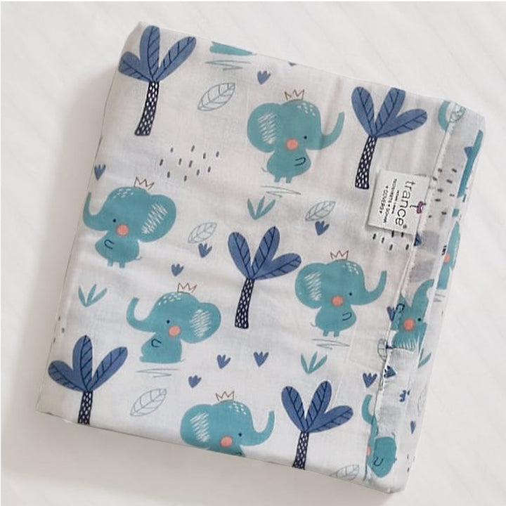 Soft Lightweight Cotton Baby Dohar (Baby Pug)