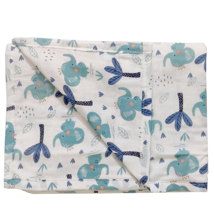 Soft Lightweight Cotton Baby Dohar (Baby Pug)