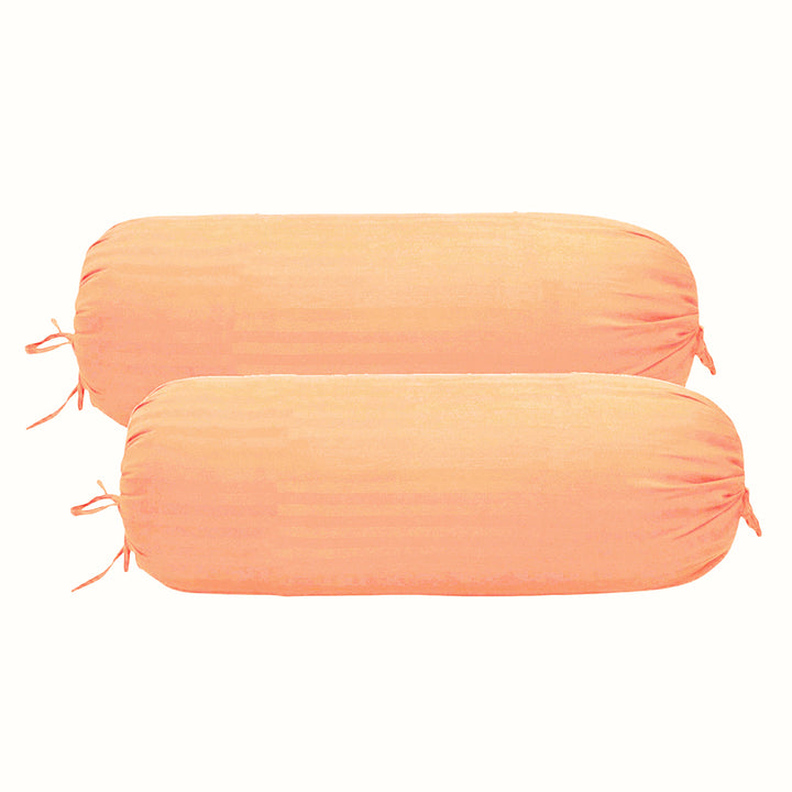 Cotton Bolster Covers (Pack of 2 & 200 TC)