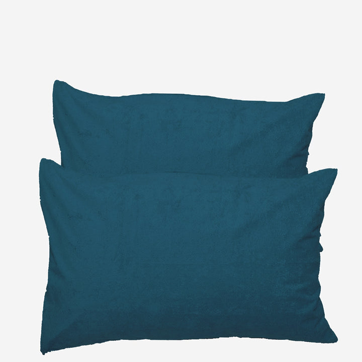 Bamboo Terry Waterproof Hypoallergenic & Antibacterial Pillow Protector (Set of 2)