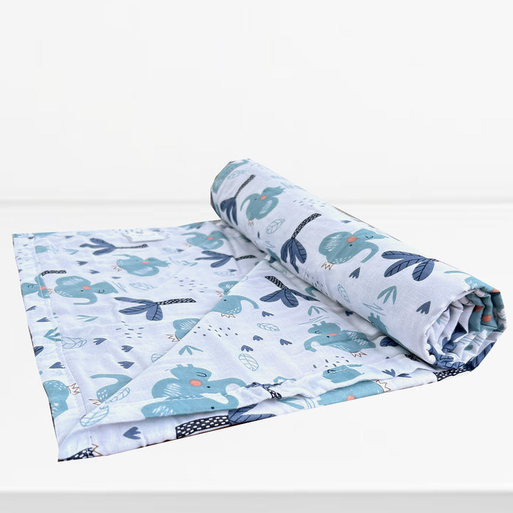 Soft Lightweight Cotton Baby Dohar (Baby Pug)