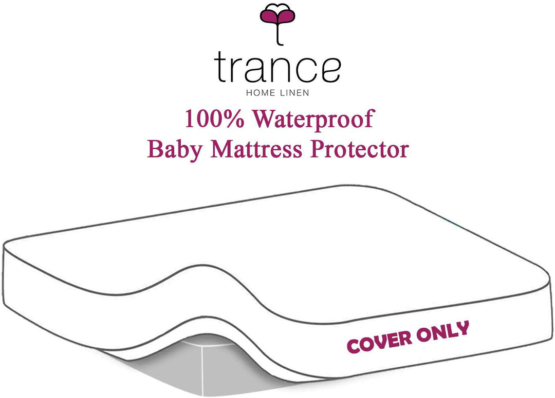 Cotton Terry Waterproof Crib Mattress Protector (Pack of 2) - Trance Home Linen