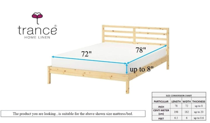 100% Cotton 180 TC Cotton Printed Fitted Bedsheet with Pillow Covers -Brown vintage woods