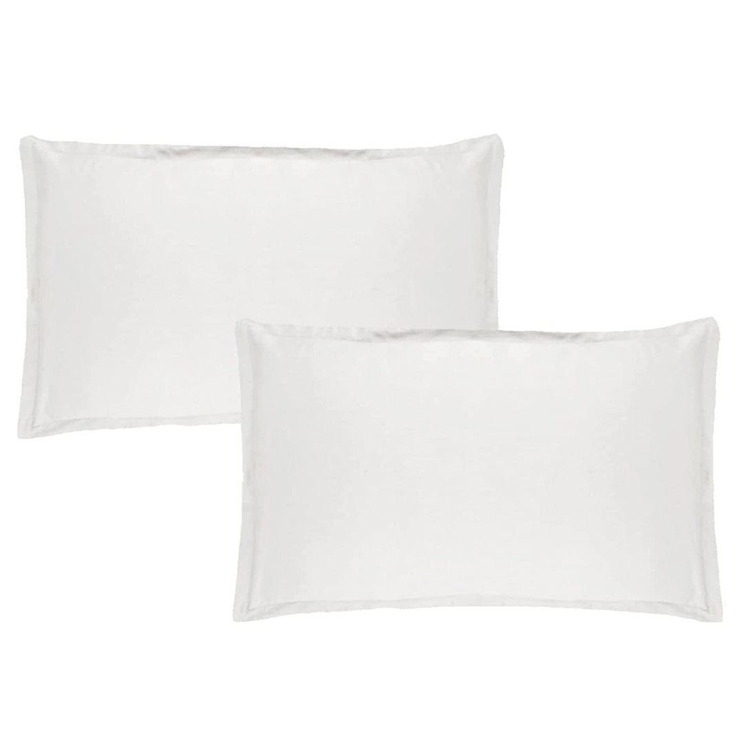 Cotton Percale Pillow Covers (Pack of 2 & 300 TC) - Trance Home Linen