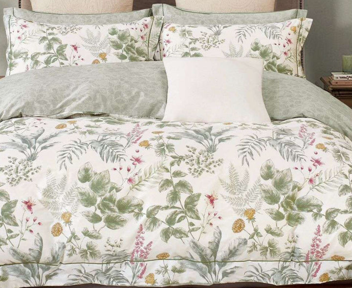 100% Cotton 180TC Printed Flat Bedsheet with Pillow Covers