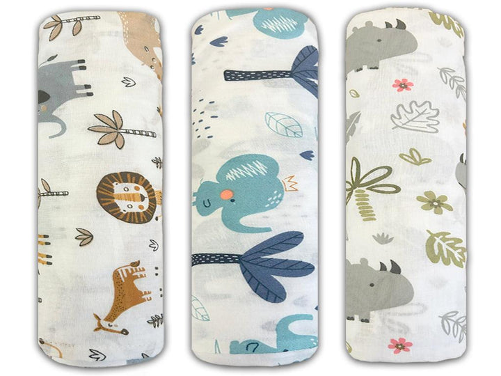 Soft 100% Cotton Malmal Baby Swaddle Cloth - Trance Home Linen
