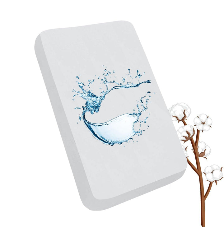 Cotton Terry Waterproof Crib Mattress Protector (Pack of 2) - Trance Home Linen