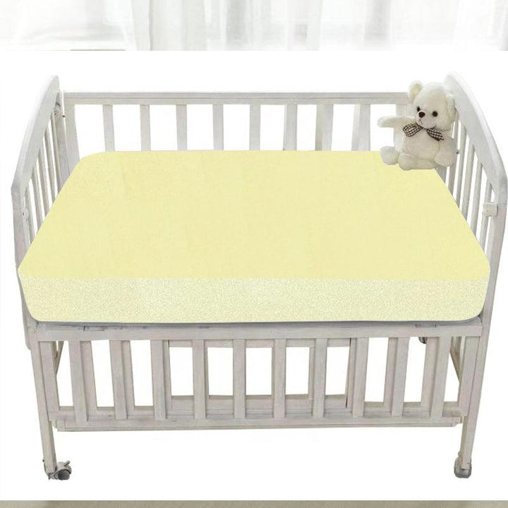 Cotton Terry Waterproof Crib Mattress Protector (Pack of 2) - Trance Home Linen