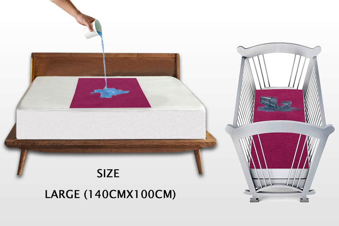 Baby Dry Sheets Mattress Protector (Soft & 100% Waterproof)