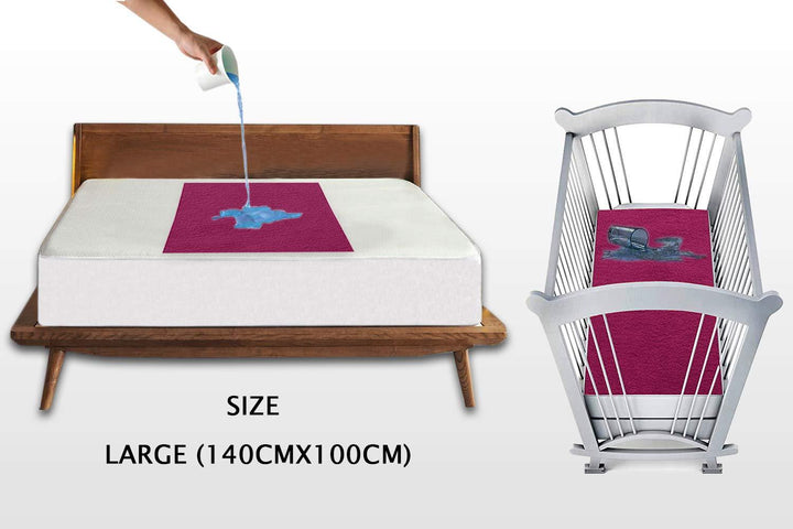 Baby Dry Sheets Mattress Protector (Soft & 100% Waterproof)