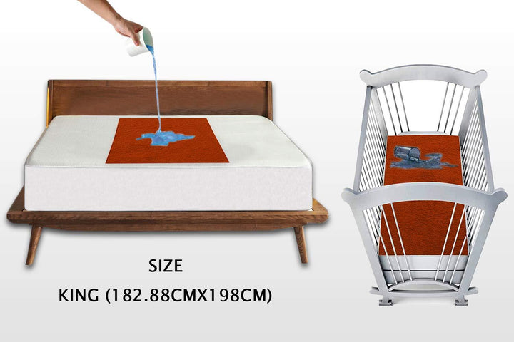 Baby Dry Sheets Mattress Protector (Soft & 100% Waterproof)