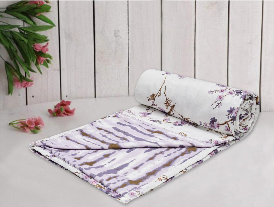 Trance Home Linen Cotton Single/Double Dohar