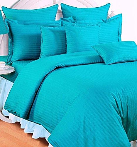 Trance Home Linen Microfiber/100% Cotton Quilt/Razai/Comforter/Duvet Cover with Pillow Covers