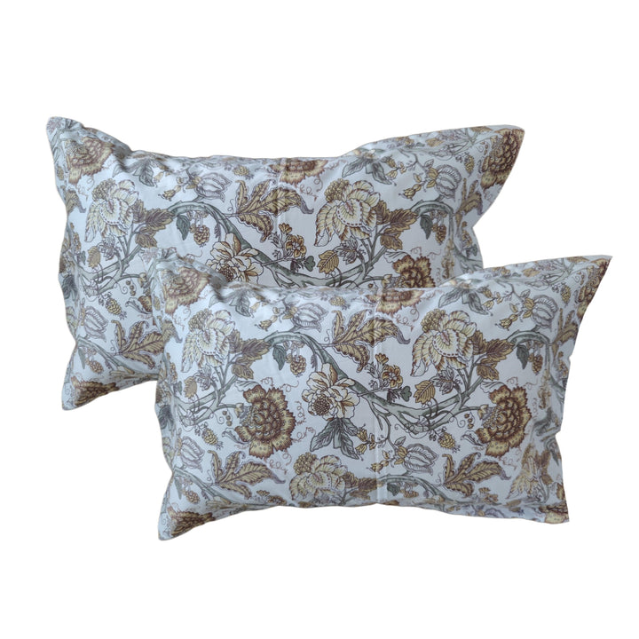 Cotton Printed Pillow Covers (Jaipuri Collection & Pack of 2 100% Cotton & 180 TC) - Trance Home Linen