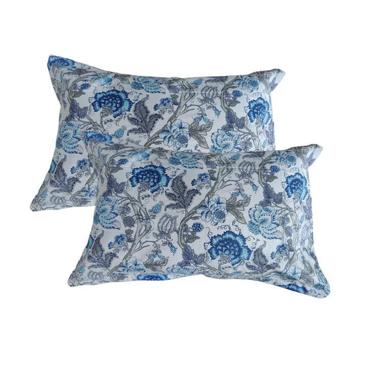 Cotton Printed Pillow Covers (Jaipuri Collection & Pack of 2 100% Cotton & 180 TC) - Trance Home Linen