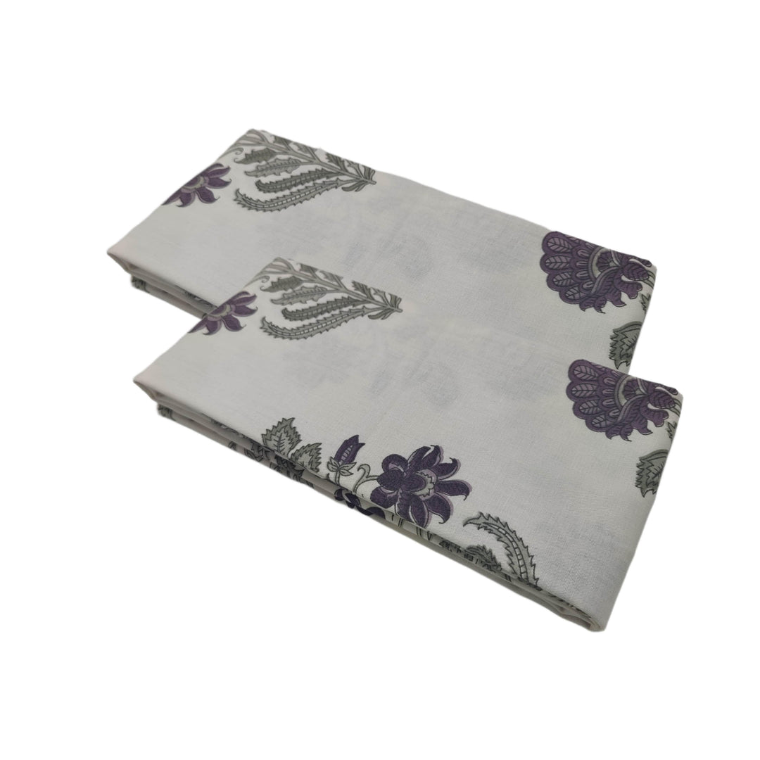 Cotton Printed Pillow Covers (Jaipuri Collection & Pack of 2 100% Cotton & 180 TC) - Trance Home Linen
