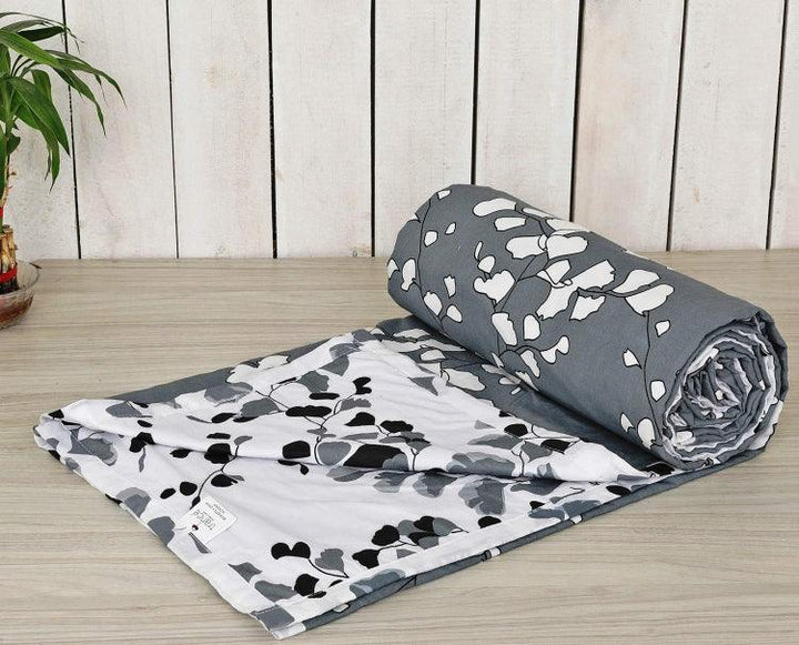 Lightweight Cotton Baby Dohar (Soft Leaves) - Trance Home Linen