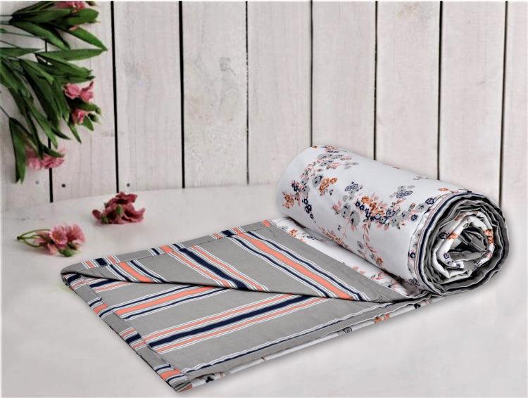 Lightweight Cotton Baby Dohar (Soft Leaves) - Trance Home Linen