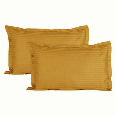 Trance Home Linen 100% Cotton Pillow Covers (50cm x 75cm/20inch x 30inch)-Pack of 2