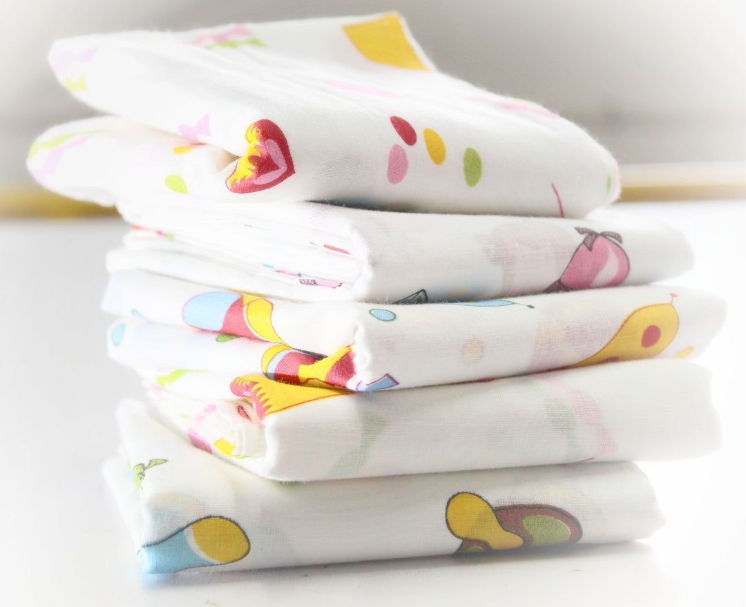Trance Home Linen 100% Cotton Baby Dohar/Kids Blanket/Baby Wraps/Baby Wash Cloth
