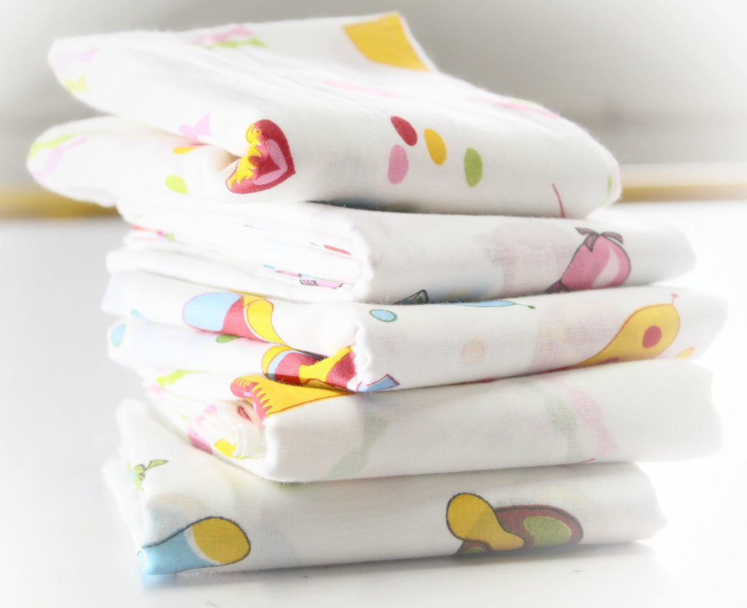 Soft 100% Cotton Malmal Baby Swaddle Cloth