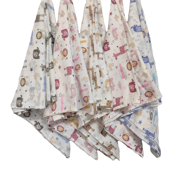 Soft 100% Cotton Malmal Baby Swaddle Cloth - Trance Home Linen